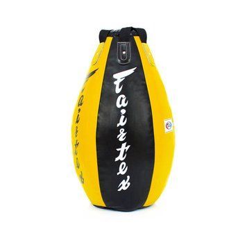 Груша-крапля Fairtex HB15 Super Tear Drop Heavy Bag Unfilled Black Yellow, Універсальний