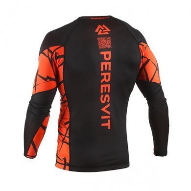 Рашгард Peresvit Rival Rashguard Long Sleeve Orange, Чорний-Помаранчевий, XS