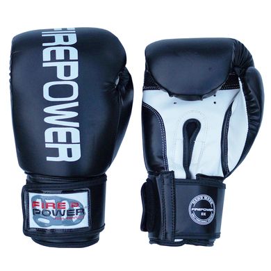 Боксерские перчатки Firepower FPBGA1 Черные, 12oz, 12oz