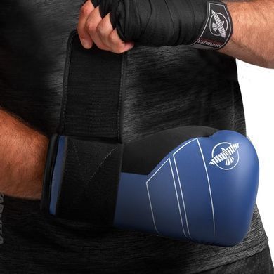 Боксерські рукавиці Hayabusa S4 Leather Boxing Gloves Blue, 10 oz