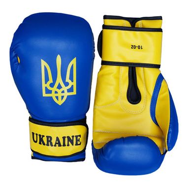 Боксерські рукавички Firepower UKRAIN DX, 10oz, 10oz