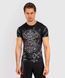 Рашгард Venum Gladiator 5.0 Men's Short Sleeve Rashguard Black Silver, S