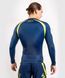 Рашгард Venum Origins Rashguard Long Sleeves Loma Edition Blue Yellow, Темно-синій, XS