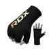 Гелеві бинти RDX Hosiery Inner Gloves Elasticated Half Finger Black Golden, S