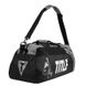 Спортивна сумка-рюкзак TITLE Boxing World Champion Sport Чорна з сірим