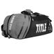 Спортивная сумка-рюкзак TITLE Boxing World Champion Sport Черная с серым