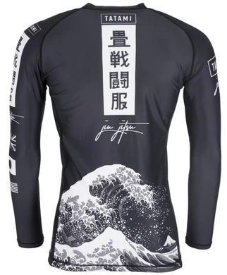 Рашгард з довгим рукавом Tatami Kanagawa Чорний XS