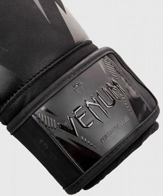 Боксерські рукавиці Venum Impact Boxing Gloves Black Black, 10 oz