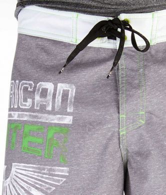 Шорти American Fighter Cornerpaint Boardshort, Cірий, M