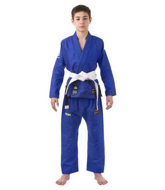 Детское кимоно для бразильского джиу-джитсу Peresvit Core Синее, M00, M00