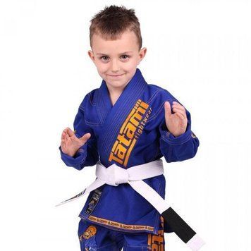 Дитяче кімоно для бразильського джиу-джитсу Tatami Meerkatsu Kids Animal Синє M0000