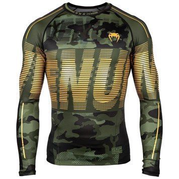 Рашгард Venum Tactical Rashguards Forest Black, Хаки, S