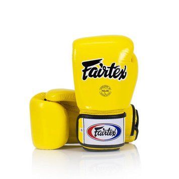 Детские боксерские перчатки Fairtex BGV1 Universal Yellow, 6 oz