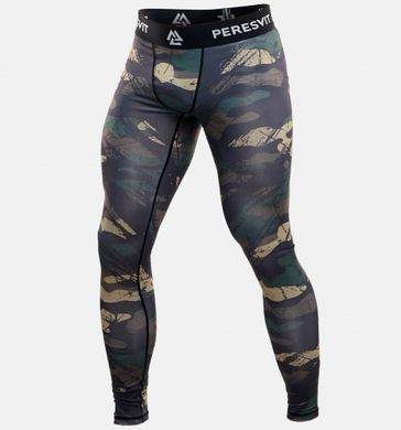 Компрессионные штаны Peresvit Grunge Camo MMA Leggings, Хаки, S
