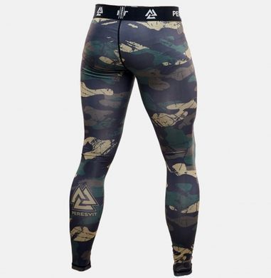Компрессионные штаны Peresvit Grunge Camo MMA Leggings, Хаки, S