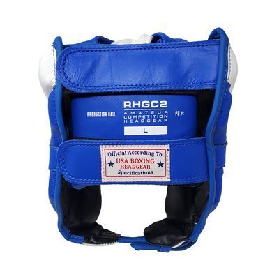 Боксерский шлем Rival RHGC2 Amateur Competition Headgear Blue White, S