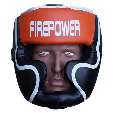 Шлем боксерский для тренировок Firepower FPHGA5 Оранжевый, M, M