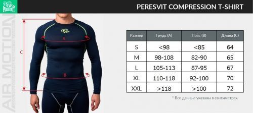 Компресійна футболка Peresvit Air Motion Compression T-shirt Long Sleeve Navy Flu Yellow, Темно-синій, S