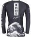 Рашгард з довгим рукавом Tatami Kanagawa Чорний XS