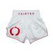 Тайские шорты Fairtex BS1918 Enso White, M