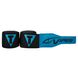 Бинти боксерські еластичні TITLE VIPER Coil Чорні з синім, 4,5м, 4,5м