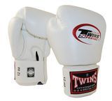 Боксерські рукавиці Twins Boxing Gloves Premium Leather BGVL3 White, 8 oz