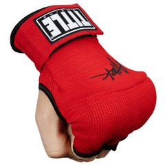 Бинты-перчатки TITLE Boxing ATTACK Nitro Speed Wraps Красные, S