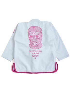 Кімоно MANTO x KTOF Balaclava BJJ GI White, Білий, A2L
