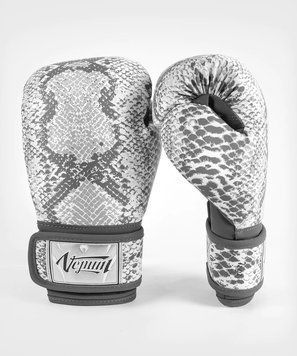 Жіночі боксерські рукавички Venum White Snake Boxing Gloves for Women White, 12 oz