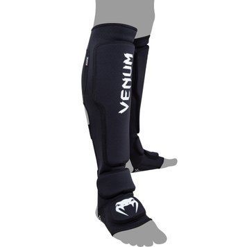 Защита ног Venum Kontact Evo Shinguards Black, XL