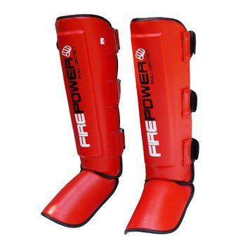 Защита ног FirePower FPSG5 Красная XL