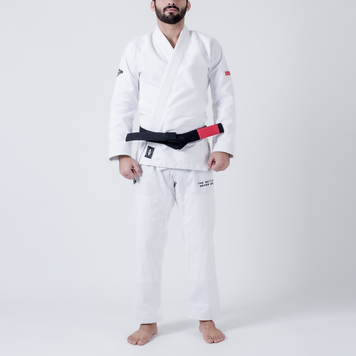 Кимоно для бразильского джиу-джитсу Maeda Red Label 3.0 Белое A0
