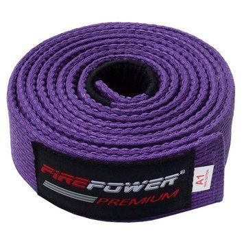 Пояс для бразильського джиу джитсу Firepower Premium Фіолетовий A1