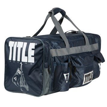 Спортивна сумка TITLE Boxing Deluxe Темно-синя