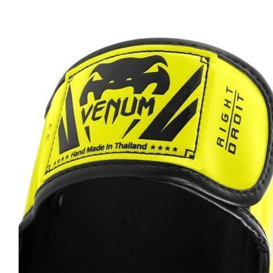 Защита голени Venum Elite Standup Shinguards Neo Yellow, L