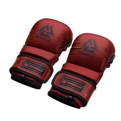 Перчатки для ММА Peresvit Core Leather MMA Gloves Dark Cherry, XL