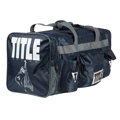 Спортивная сумка TITLE Boxing Deluxe Темно-синяя