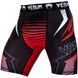 Компрессионные шорты Venum Sharp 3.0 Vale Tudo Shorts Black Red, Черный-Красный, M