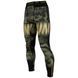 Компрессионные штаны Venum Tactical Spats Forest Camo Black, Черный-Зеленый, XS