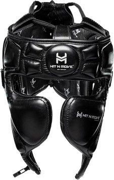 Боксерский шлем Hit N Move Headgear Air Armor Precision Black, L/XL
