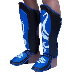 Защита ног FirePower FPSGA6 2.0 Черная с синим, L, L