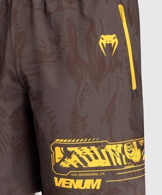 Спортивні шорти UFC Venum FIGHT WEEK 4.0 Men's Training Shorts Dark Brown, Коричневий, XS