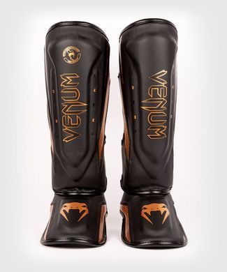 Захист гомілки Venum Elite Evo Black Bronze, L