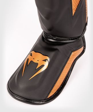 Захист гомілки Venum Elite Evo Black Bronze, L