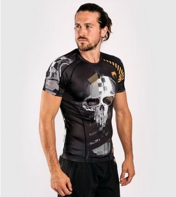 Рашгард Venum Skull Rashguard Short Sleeves Black, S