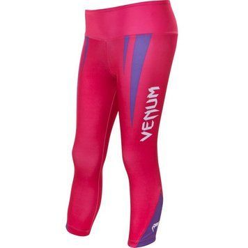 Женские спортивные леггинсы Venum Body Fit Leggings Pink Purple, Розовый, S