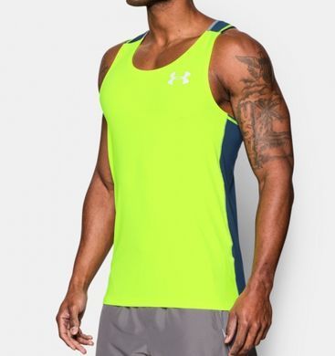 Майка Under Armour Mens CoolSwitch Run Fuel Green, M