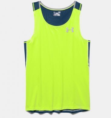 Майка Under Armour Mens CoolSwitch Run Fuel Green, M