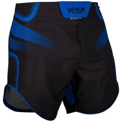 Шорти для MMA Venum Tempest 2.0 Fightshorts Black Blue, Чорний-Синій, XS