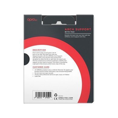 Опора стопы с подкладкой OPROtec Arch Support with Pad